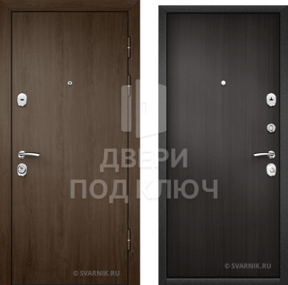 Трехконтурная входная дверь для дома ДПК-8608